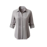 Camisa Cinza Perolado