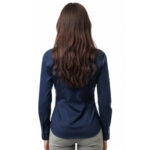 Camisa Social Azul Marinho - Imagem 5