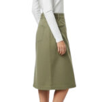 Saia Midi Verde Oliva - Imagem 2